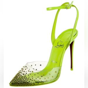 Christian Louboutin Patent Leather & PVC Pumps